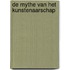 De mythe van het kunstenaarschap