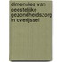 Dimensies van geestelijke gezondheidszorg in Overijssel
