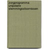 Zorgprogramma unipolaire stemmingsstoornissen by P. Bournas