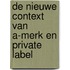 De nieuwe context van A-merk en private label