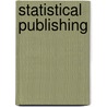 Statistical publishing door Onbekend