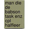 Man die de babson task enz cpl halfleer door Krabbe