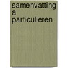 Samenvatting A Particulieren door M.G. Weber