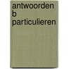 Antwoorden B Particulieren by M.G. Weber