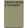 Samenvatting A-Transport by M.G. Weber