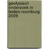 Geofysisch onderzoek in Leiden-Roomburg 2009