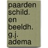 Paarden schild. en beeldh. g.j. adema