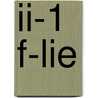 II-1 F-lie by C. Tebbs