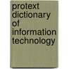 Protext dictionary of information technology door Onbekend