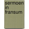 Sermoen in fransum door R. van den Berg