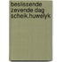 Beslissende zevende dag scheik.huwelyk