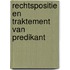 Rechtspositie en traktement van predikant