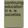 Continuing education in e. w. societies by Adamski
