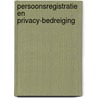 Persoonsregistratie en privacy-bedreiging by S. Bosch