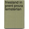 Friesland in prent proza lemsterlan door Hogen Esch