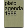 Plato agenda 1988 door Onbekend