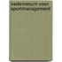 Vademecum voor Sportmanagement