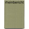 Rheinbericht door W.F.B. Julich