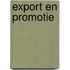 Export en promotie