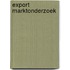 Export marktonderzoek