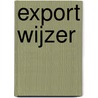 Export Wijzer by Unknown