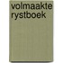 Volmaakte rystboek