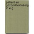 Patient en gezondheidszorg in e.g