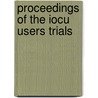 Proceedings of the iocu users trials door Onbekend