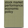 Stock market performance economic policy by Soyode