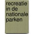 Recreatie in de nationale parken
