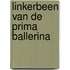 Linkerbeen van de prima ballerina