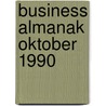 Business almanak oktober 1990 door Onbekend