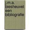 J.m.a. biesheuvel een bibliografie door Aart Hoekman