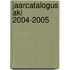 Jaarcatalogus AKI 2004-2005