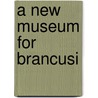 A new museum for Brancusi by S. Apperlo