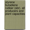 Styrene butadiene rubber (sbr). all producers and plant capacities door Onbekend