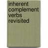 Inherent complement verbs revisited by J. Essegbeij