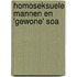 Homoseksuele mannen en 'gewone' SOA