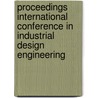 Proceedings International conference in Industrial design engineering by N.G. Nalitolela