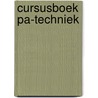 Cursusboek pa-techniek door Straten
