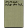 Lessen over welsprekenheid by E. Sjoer