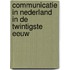 Communicatie in Nederland in de twintigste eeuw