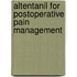 Altentanil for postoperative pain management