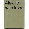 4Tex for Windows by W. Dol