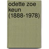 Odette Zoe Keun (1888-1978) door M.M.A. Reintjes