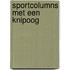 Sportcolumns met een knipoog