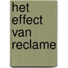 Het effect van reclame door P. van der Linden