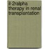 IL-2Ralpha therapy in renal transplantation