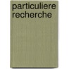 Particuliere recherche by Hoogenboom