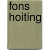 Fons Hoiting by F. Hoiting